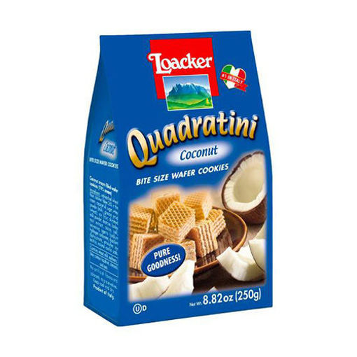 Picture of LOACKER Quadratini Wafer w/Coconut 250g