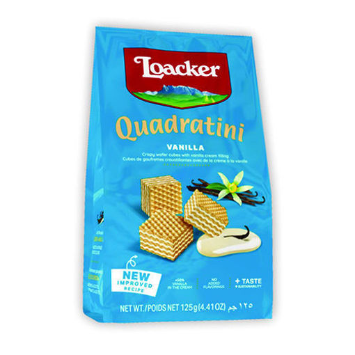 Picture of LOACKER Quadratini Wafer w/Vanilla 250g