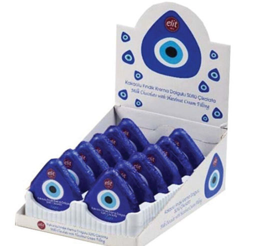Picture of ELIT Lucky Eye Chocolate (Nazar Boncuklu) 12pc*20g