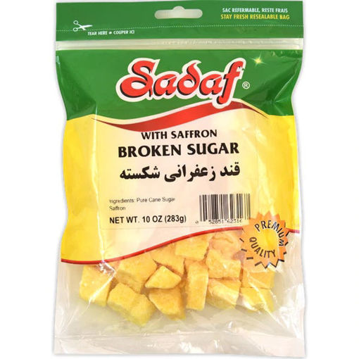Picture of SADAF Broken Sugar with Saffron 283g
