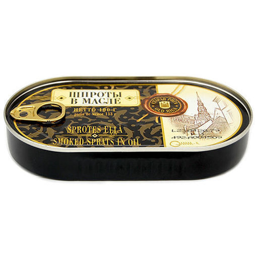 Picture of OLD RIGA Smoked Big Sprats in Oil 190g
