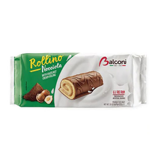 Picture of BALCONI Rollino Sponge Cake Hazelnut 222g