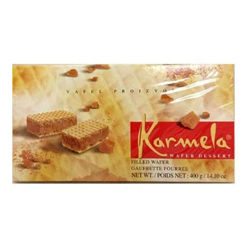 Picture of KRAS Karolina Karmela Caramel Filled Wafers 400g