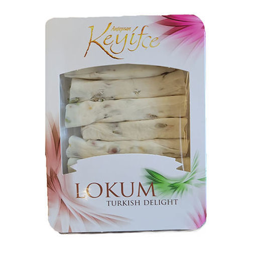 Picture of ANTEPSAN Hurrem  Keyifce Sutlu Fitil Lokum w/Pistachio 400g