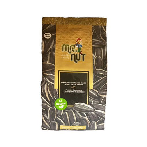 Picture of MR.NUT Premium Black Roasted & Salted Sunflower Seeds 284g