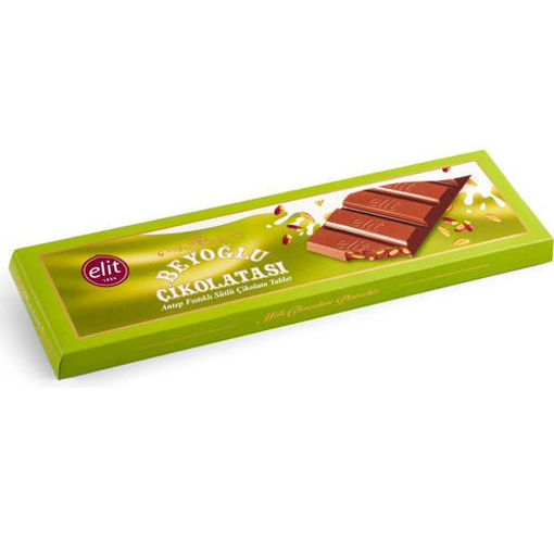 Picture of ELIT Beyoglu Milk Chocolate w/Pistachio 300g