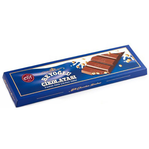 Picture of ELIT Beyoglu Milk Chocolate w/Hazelnuts 300g