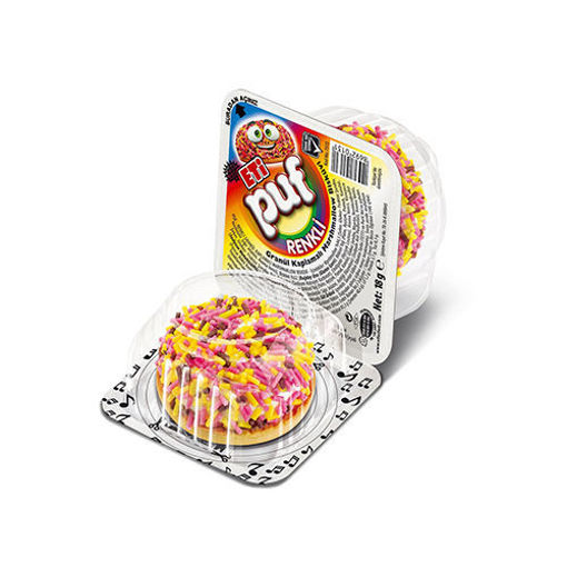 Picture of ETI Puf Renkli w/Sprinkles 6x18g (Buy 5 Get 1 Free!)