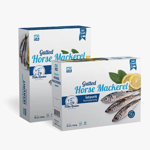 Picture of MODA Gutted Horse Mackerel (Temizlenmis Istavrit) 454g