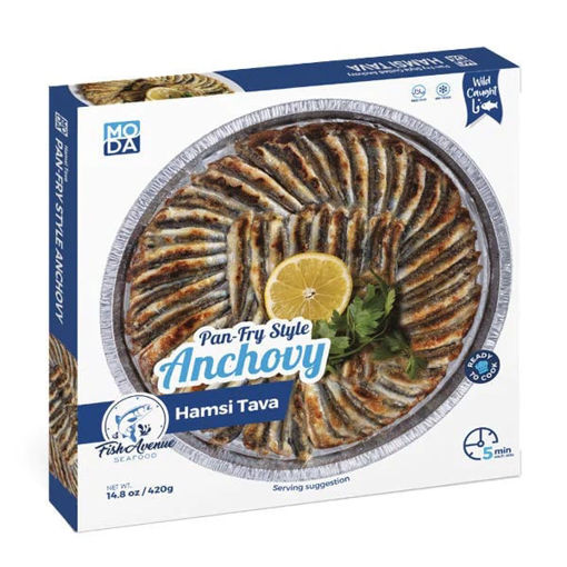 Picture of MODA Frozen Pan-Fry Style Anchovy (Hamsi Tava) 420g