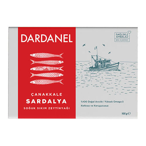 Picture of DARDANEL Sardines (Sardalya) in Oil 125g