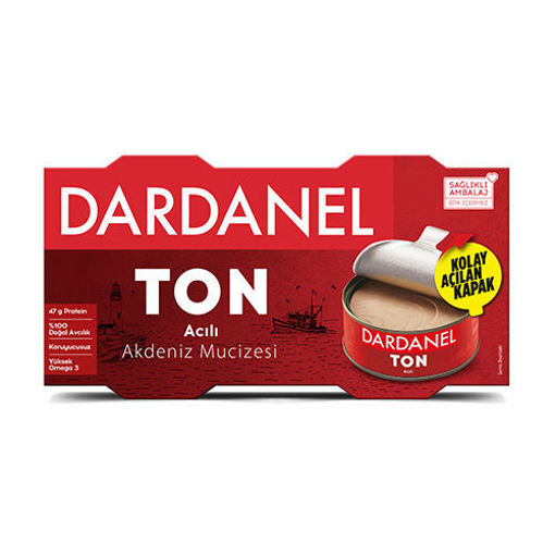 Picture of DARDANEL Spicy&Hot Tuna in Sunflower Oil 140g x 2pk