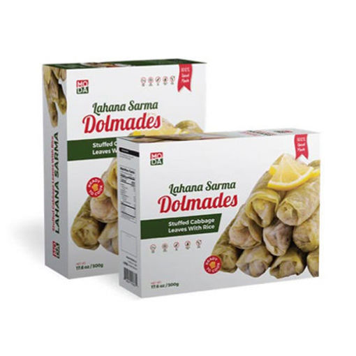 Picture of MODA Frozen Stuffed Cabbage Leaves w/Rice (Lahana Sarma & Dolmades) 1000g