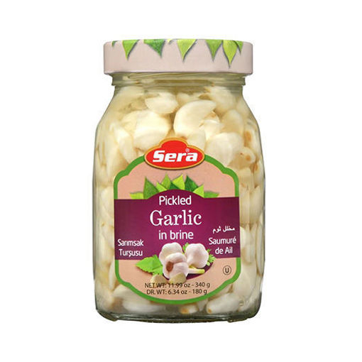 Picture of SERA Pickled Garlic (Sarimsak Tursusu) 340g