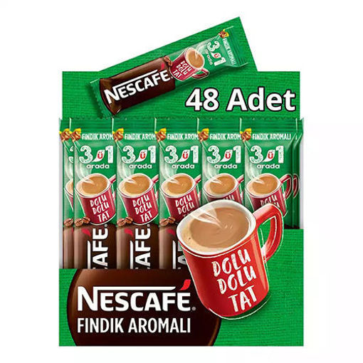 Picture of NESCAFE 3in1 w/Hazelnut in Box (48 pc)