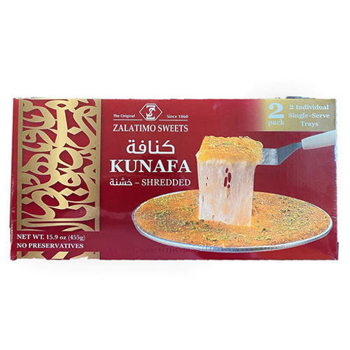 Picture of ZALATIMO SWEETS Kunafa Shredded (2 pack) 455g