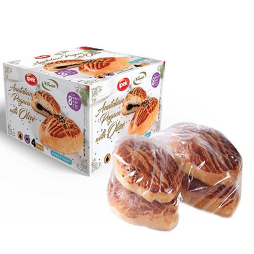 Picture of IPEK Pogaca w/Olives 375g (4 pc.)