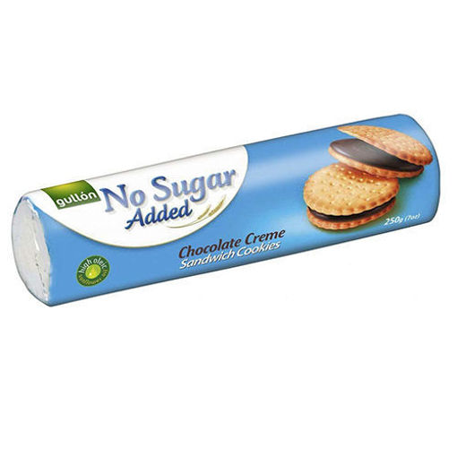 Picture of GULLON Chocolate Creme Sandwich Cookies ''No Sugar Added'' 200g