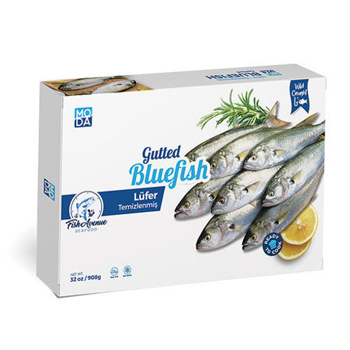 Picture of MODA Gutted Bluefish (Temizlenmis Lufer) 908g [Next Day Shipping Only]
