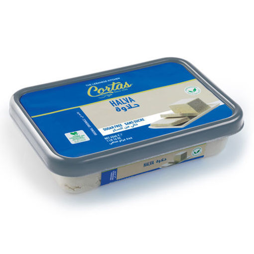 Picture of CORTAS Plain Tahini Halva ''Sugar Free'' 454g