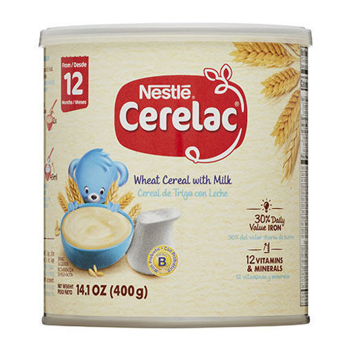Picture of NESTLE Cerelac (Wheat Cereal w/Milk) 400g