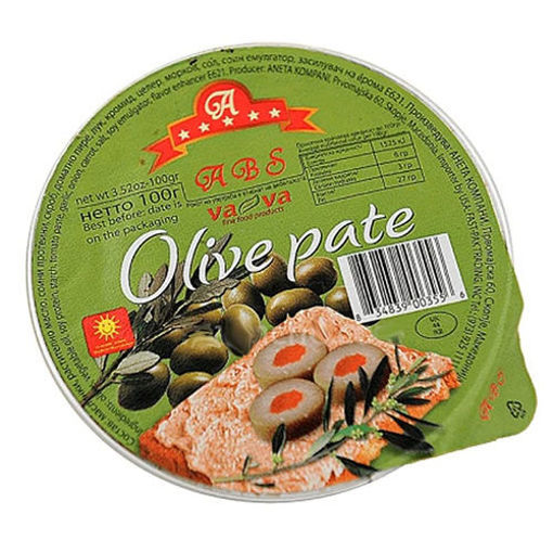 Picture of ANETA VAVA Vegetarian Pate w/Olives 100g