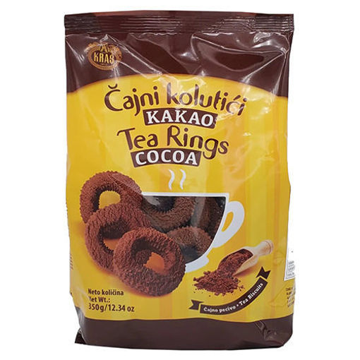 Picture of KRAS Tea Rings (Cajni Kolutici) w/Cocoa 350g