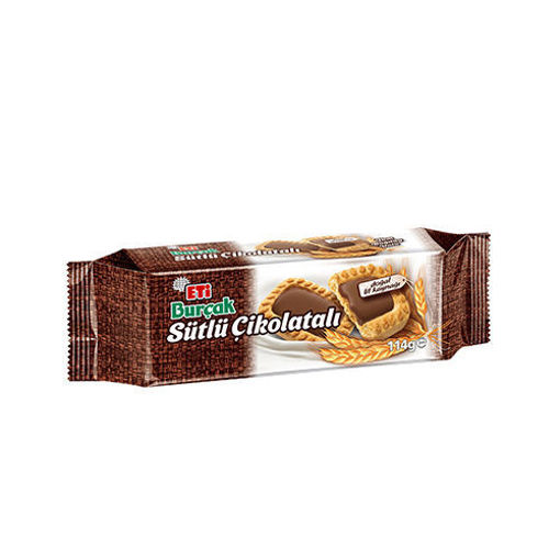 Picture of ETI Burcak Milk Chocolate Biscuit 114g