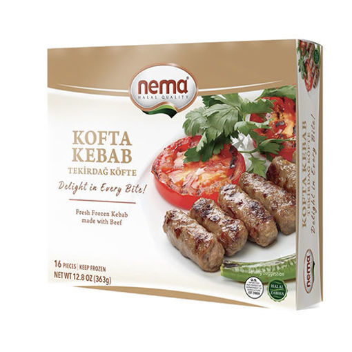 Picture of NEMA Frozen Kofta Kabob (Tekirdag Kofte) 16 pc - 363g