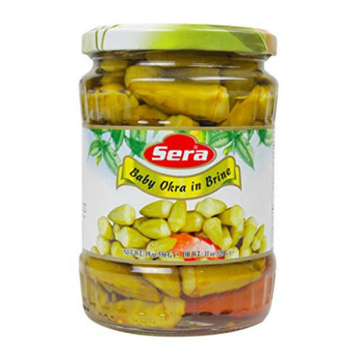 Picture of Sera Baby Okra In Brine 550g Cicek Bamya