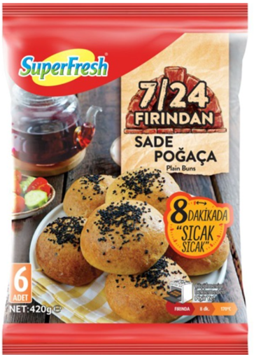 Picture of Superfresh Plain Pogaca 420 g (6pc)