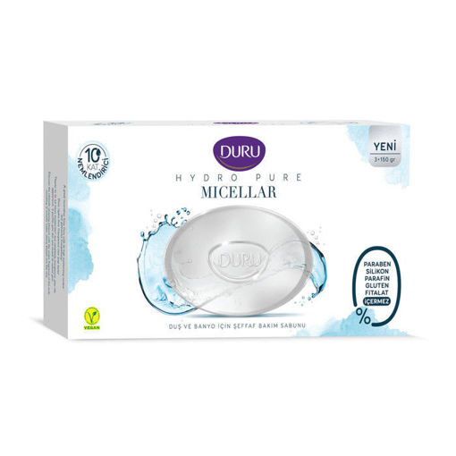 Picture of DURU Hydro Pure Bar Soap Micellar 150g x 3pc