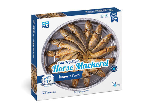 Picture of MODA Gutted Horse Mackerel (TAVA Temizlenmis Istavrit) 454g [Next Day Shipping Only]