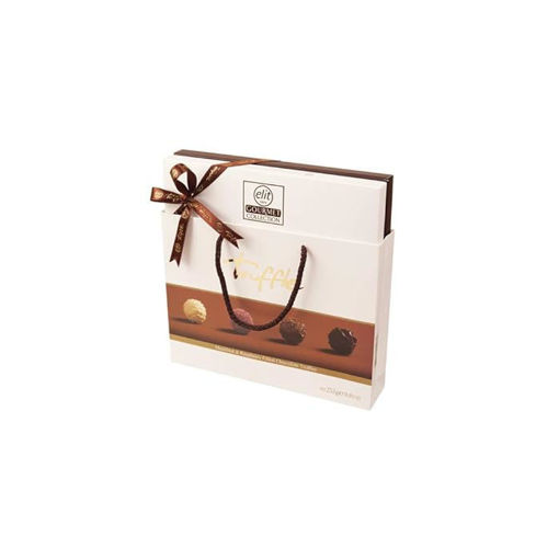 Picture of ELIT Gourmet Collection Truffle (Hazelnut & Raspberry Filled Chocolate Truffles) 252 g