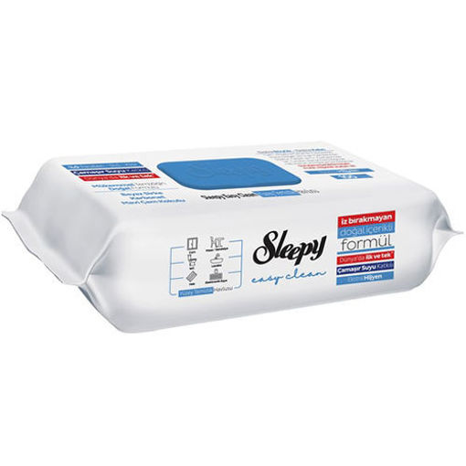 Picture of SLEEPY Easy Clean Surface Cleaning Towel w/Bleach Additive (Blue) 100pc