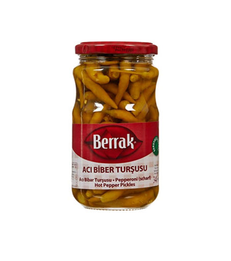Picture of BERRAK Hot Pepper Pickles 370 g