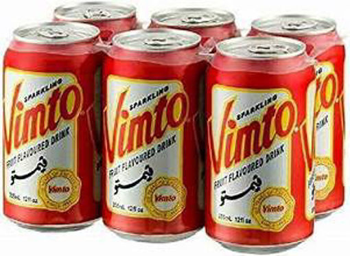 6 Cans of Vimto Fruit Flavor Juice Drink  