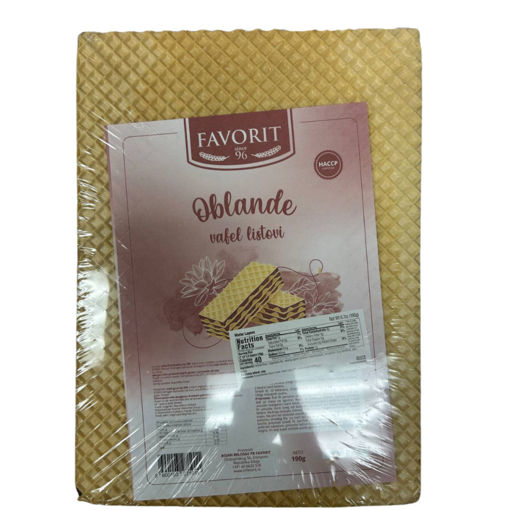 Picture of FAVORIT Oblande Tort Wafers 190g
