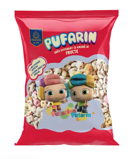 Picture of FELEACUL Pufarine Fruit Flavored Puffed Rice Cereal 300g