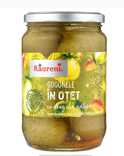 Picture of Raureni Gogonele (Green Tomatoes in Vinegar) 700gr