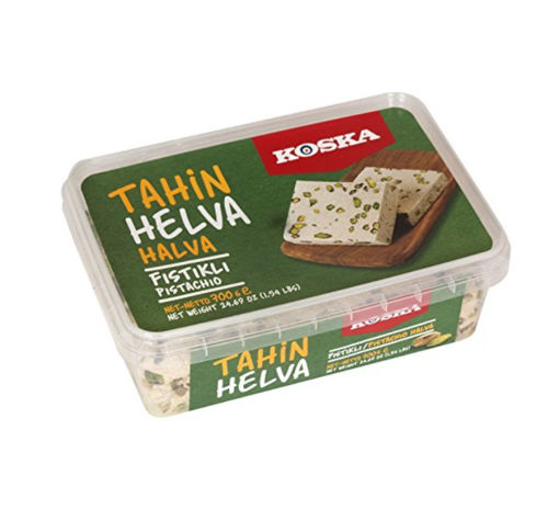 Picture of KOSKA Tahin Helvasi w/Pistachios (Tahini Halva) 350g