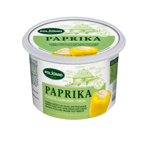 Picture of POLJORAD Kajmak w/Peppers ( Punjena Kajmakom i Sirom) 500g