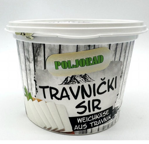 Picture of POLJORAD Travnicka Bijela Feta Cow's Milk Cheese 400g