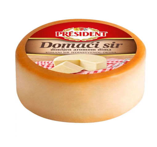 Picture of PRESIDENT  Smoked Cheese ( Domaci Dimljeni sir) 300g