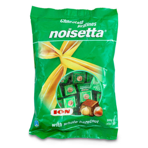 Ion Noisetta Chocolate Pralines with Whole Hazelnut 500g Bag