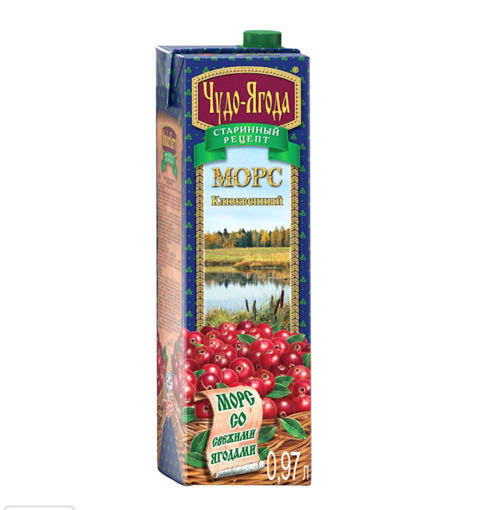 Picture of CHUDO-YAGODA  Cranberry Mors 1 L