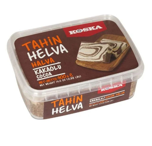 Picture of KOSKA Tahin Helvasi w/Cocoa (Tahini Halva) 350g