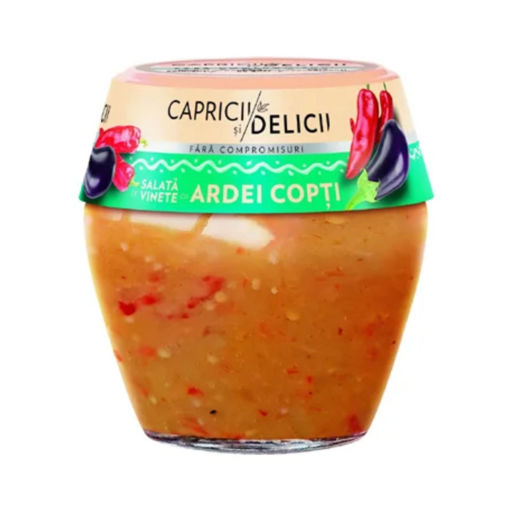 Picture of CAPRICII SI DELICI Salata de Vinete Ardei Copti 550g